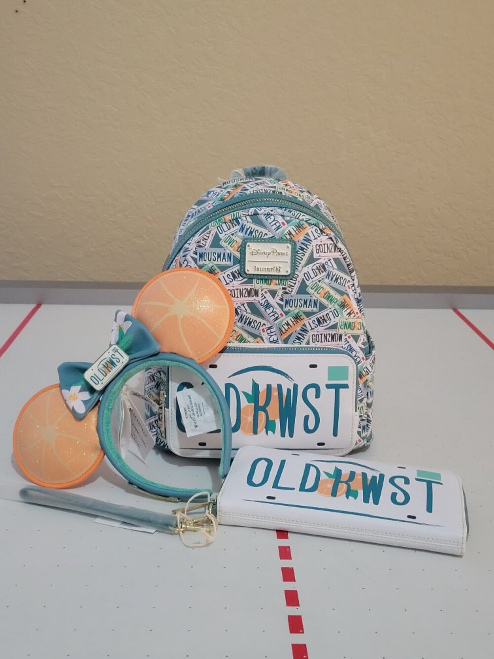 Disney Parks Loungefly Old Key West Resort Combo Set